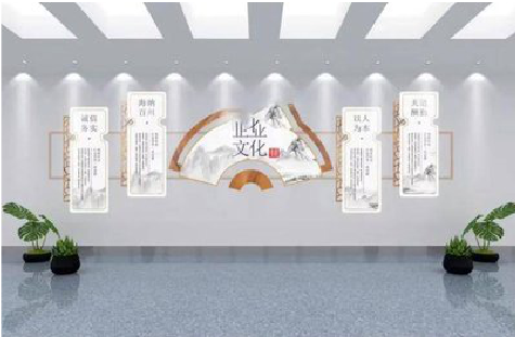 泸水企业文化墙设计的核心要素。