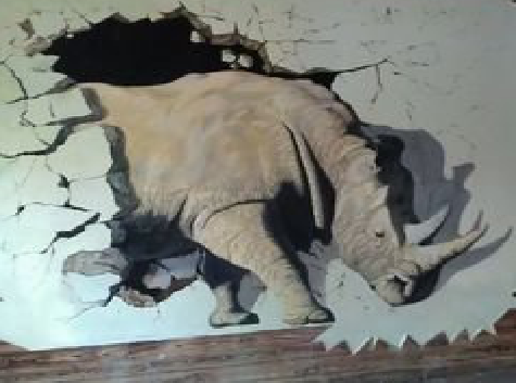 泸水在墙绘中，如何绘制3D效果？