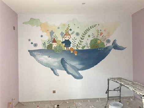 泸水手绘墙的特点及优势。