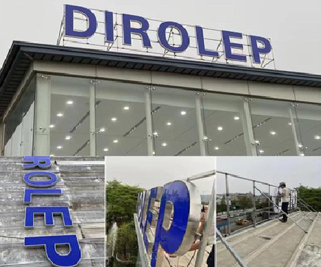 泸水楼顶发光字安装的注意事项。